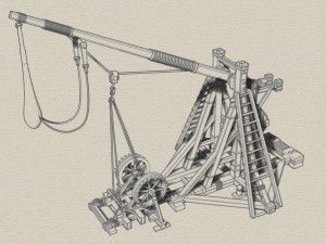 trebuchet 3D Model