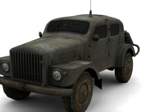 military vehicle 3D Model