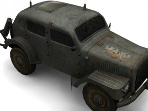 military vehicle Modelo 3D