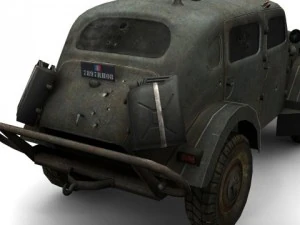 military vehicle 3D Model