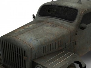military vehicle Modelo 3D