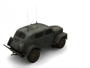 military vehicle Modelo 3D