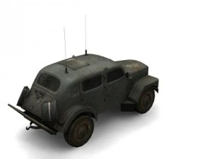 military vehicle 3D Model