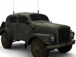 military vehicle Modelo 3D