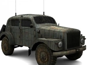 military vehicle 3D Model