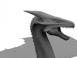 dragon 3Dモデル