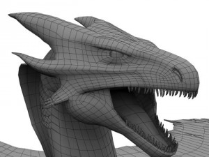 dragon 3Dモデル