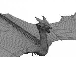 dragon 3Dモデル
