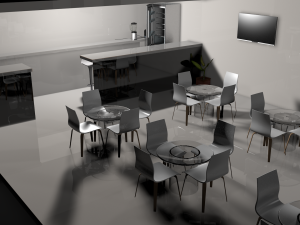 restaurant 3D Model
