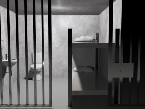 prison 3D Model