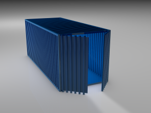 container 3D-Modell