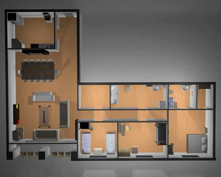 house 3D Model .c4d .max .obj .3ds .fbx .stl .blend 