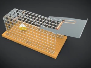 ネズミ捕り 3Dモデル