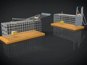 ネズミ捕り 3Dモデル