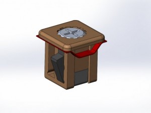 machine safety fullfilment with fastener 3D मॉडल