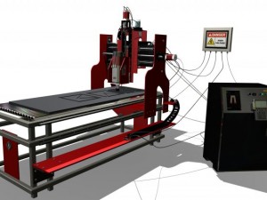 cnc mill 3D-Modell