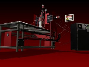 cnc mill 3Dモデル