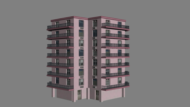penthouse 3D Model .c4d .max .obj .3ds .fbx .stl .blend 