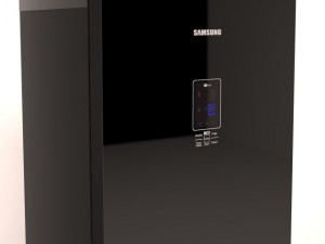 fridge black Modèle 3D