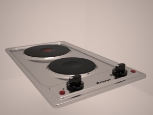 cooker hansa 3D-Modell