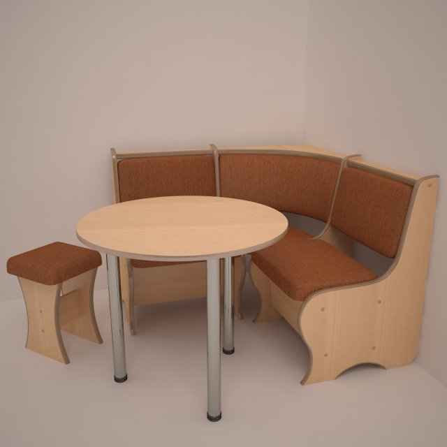 kitchen table 3Dモデル .c4d .max .obj .3ds .fbx .stl .blend 