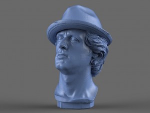 rocky balboa bust 3D मॉडल