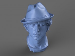 rocky balboa bust 3D मॉडल