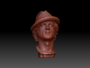 rocky balboa bust 3D मॉडल