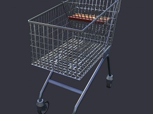 hand cart Modello 3D