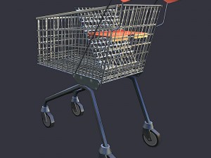 hand cart Modello 3D