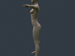 female base woman hi 3D-Modell