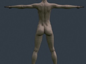 female base woman hi 3D-Modell