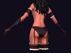 Pretty girl 1 3D मॉडल