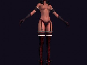 Pretty girl 1 3D मॉडल