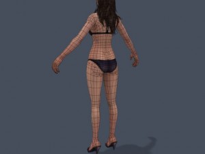 pretty girl 2 3D 模型