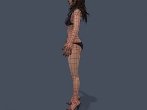 pretty girl 2 3D 模型