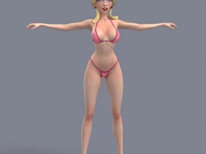 pretty girl 4 3D-Modell
