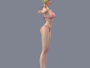 pretty girl 4 3D Model