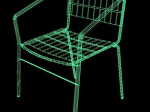 chair 3D मॉडल