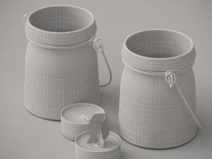candles 3D Model