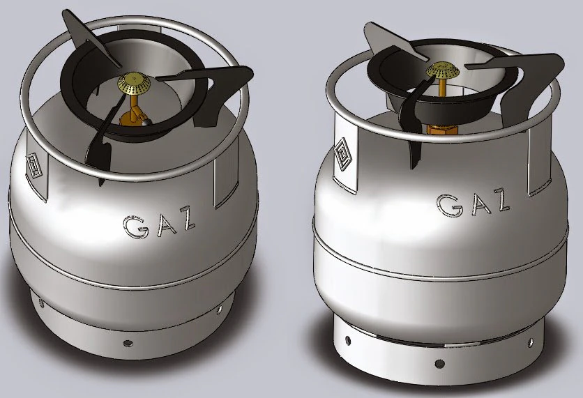 gas cylinder 3D Model .c4d .max .obj .3ds .fbx .stl .blend 