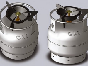 gas cylinder 3D-Modell