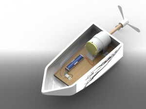 hobi elektrik motorlu yat  hobby electric motor y 3D-Modell