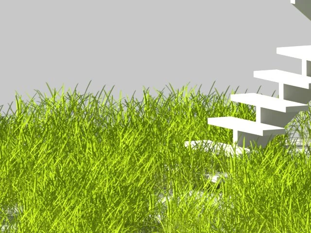 architectural grass 3D Model .c4d .max .obj .3ds .fbx .stl .blend