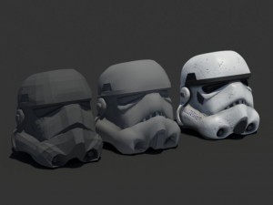 storm trooper rigged 3D Model