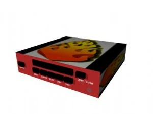 старий cd пристрій 3D Модель