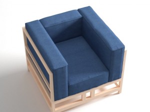 chair bruhl 3D Модель