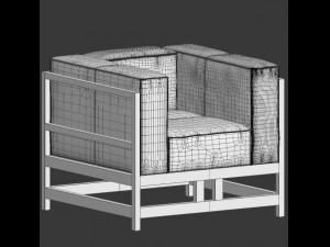 chair bruhl 3D Модель