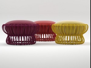pouf taiko 3D-Modell