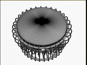 pouf taiko 3D-Modell